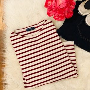 Saint James Meridien Moderne Breton Striped Top
